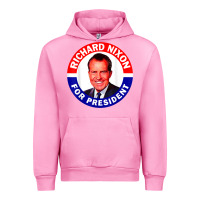 Fuchsia Pink richard nixon president usa vote election campaign t shirt Urban Hoodie - linhVisuals