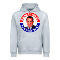 Heather Grey richard nixon president usa vote election campaign t shirt Urban Hoodie - linhVisuals