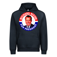 Navy richard nixon president usa vote election campaign t shirt Urban Hoodie - linhVisuals