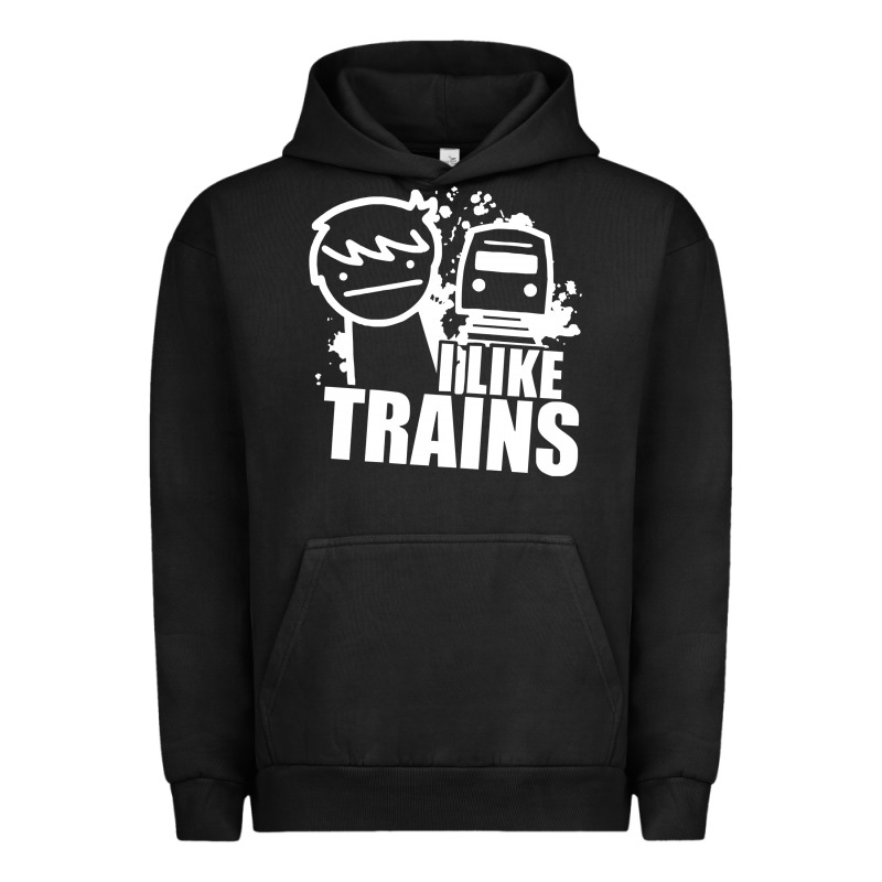 I Like Trains Urban Hoodie by linhVisuals | Teevron