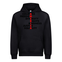 Black anti trump resist Urban Hoodie - linhVisuals