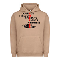 Pigment Burro anti trump resist Urban Hoodie - linhVisuals