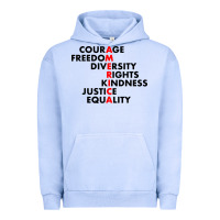 Pigment Grape Ice anti trump resist Urban Hoodie - linhVisuals