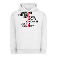 Pigment Lunar Rock anti trump resist Urban Hoodie - linhVisuals