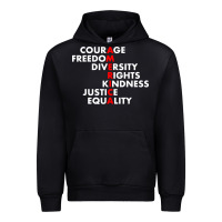 Black anti trump resist Urban Hoodie - linhVisuals