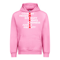 Fuchsia Pink anti trump resist Urban Hoodie - linhVisuals