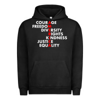 Pigment Black anti trump resist Urban Hoodie - linhVisuals