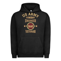 Pigment Black us army combat engineer combat engineer veteran gift pullover hoodie Urban Hoodie - linhVisuals
