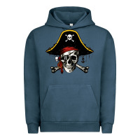 Pigment Midnight Navy pi rate 3 14 Urban Hoodie - linhVisuals