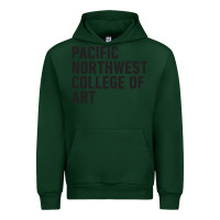 Forest Green Pacific Northwest College of Art Urban Hoodie - linhVisuals