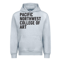 Heather Grey Pacific Northwest College of Art Urban Hoodie - linhVisuals