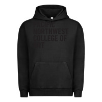 Pigment Black Pacific Northwest College of Art Urban Hoodie - linhVisuals