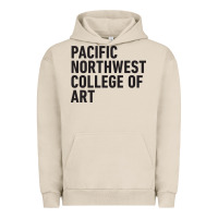 Pigment French Oak Pacific Northwest College of Art Urban Hoodie - linhVisuals