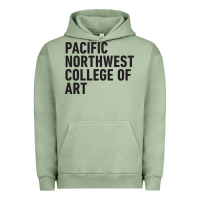 Pigment Oil Green Pacific Northwest College of Art Urban Hoodie - linhVisuals