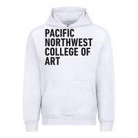 White Pacific Northwest College of Art Urban Hoodie - linhVisuals