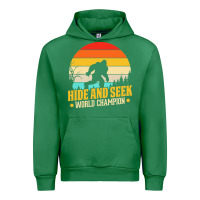 Emerald hide and seek world champion bigfoot t  shirt hide and seek world cham Urban Hoodie - linhVisuals