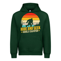 Forest Green hide and seek world champion bigfoot t  shirt hide and seek world cham Urban Hoodie - linhVisuals