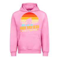 Fuchsia Pink hide and seek world champion bigfoot t  shirt hide and seek world cham Urban Hoodie - linhVisuals