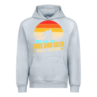 Heather Grey hide and seek world champion bigfoot t  shirt hide and seek world cham Urban Hoodie - linhVisuals