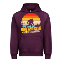 Mauve Wine hide and seek world champion bigfoot t  shirt hide and seek world cham Urban Hoodie - linhVisuals
