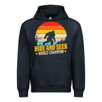 Navy hide and seek world champion bigfoot t  shirt hide and seek world cham Urban Hoodie - linhVisuals