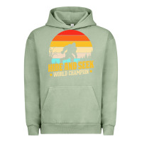 Pigment Oil Green hide and seek world champion bigfoot t  shirt hide and seek world cham Urban Hoodie - linhVisuals