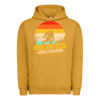 Pigment Peanut Butter hide and seek world champion bigfoot t  shirt hide and seek world cham Urban Hoodie - linhVisuals