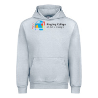 Heather Grey Ringling College of Art and Design Urban Hoodie - linhVisuals