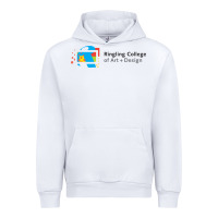 White Ringling College of Art and Design Urban Hoodie - linhVisuals