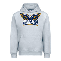 Heather Grey twin city christian school Urban Hoodie - linhVisuals