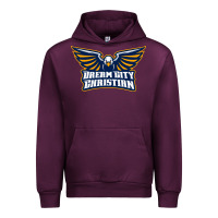 Mauve Wine twin city christian school Urban Hoodie - linhVisuals