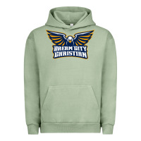 Pigment Oil Green twin city christian school Urban Hoodie - linhVisuals