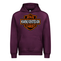 Mauve Wine enjoy jesus christ heavenly devoted son parody religious tee t shirt Urban Hoodie - linhVisuals