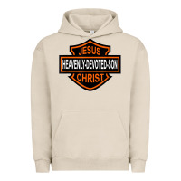 Pigment French Oak enjoy jesus christ heavenly devoted son parody religious tee t shirt Urban Hoodie - linhVisuals