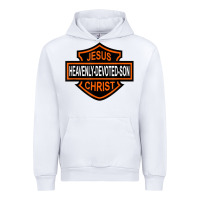 White enjoy jesus christ heavenly devoted son parody religious tee t shirt Urban Hoodie - linhVisuals