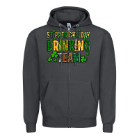 Smoke st patricks day drinking team Zipper Hoodie - AdoDesignShop
