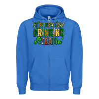 True Royal st patricks day drinking team Zipper Hoodie - AdoDesignShop
