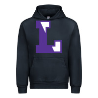 Navy boston latin school Urban Hoodie - linhVisuals
