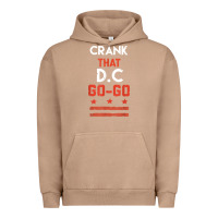 Pigment Burro vintage washington d.c crank that go go music design gift. t shirt Urban Hoodie - linhVisuals