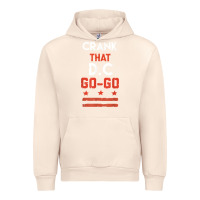 Sandshell vintage washington d.c crank that go go music design gift. t shirt Urban Hoodie - linhVisuals