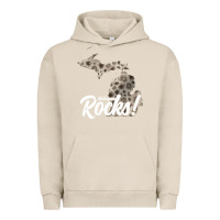 Pigment French Oak great lakes shaped men women petoskey stone michigan rocks pullover ho Urban Hoodie - linhVisuals