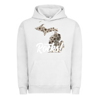 Pigment Lunar Rock great lakes shaped men women petoskey stone michigan rocks pullover ho Urban Hoodie - linhVisuals