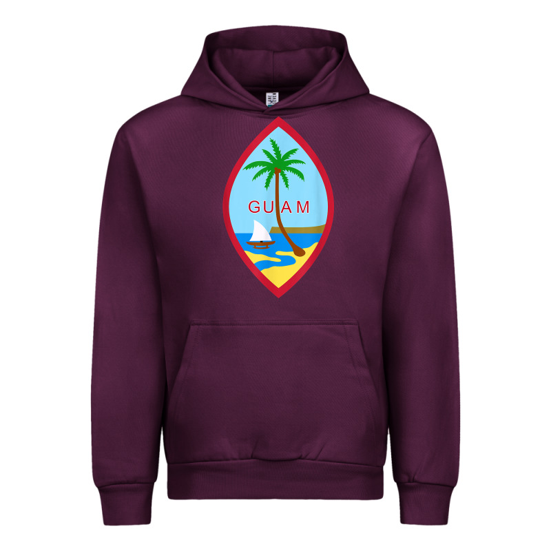 Guam Coat Of Arms Souvenir Gift Flag Chamorro T Shirt Urban Hoodie by linhVisuals | Teevron