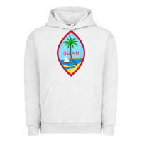 Pigment Lunar Rock guam coat of arms souvenir gift flag chamorro t shirt Urban Hoodie - linhVisuals