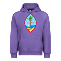 Tulip guam coat of arms souvenir gift flag chamorro t shirt Urban Hoodie - linhVisuals