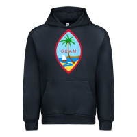 Navy guam coat of arms souvenir gift flag chamorro t shirt Urban Hoodie - linhVisuals