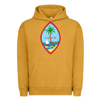 Pigment Peanut Butter guam coat of arms souvenir gift flag chamorro t shirt Urban Hoodie - linhVisuals
