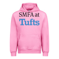 Fuchsia Pink SMFA at Tufts Urban Hoodie - linhVisuals
