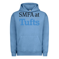 Pigment Pebble Blue SMFA at Tufts Urban Hoodie - linhVisuals