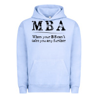 Pigment Grape Ice mba graduation gifts when your bs can't take you further Urban Hoodie - linhVisuals